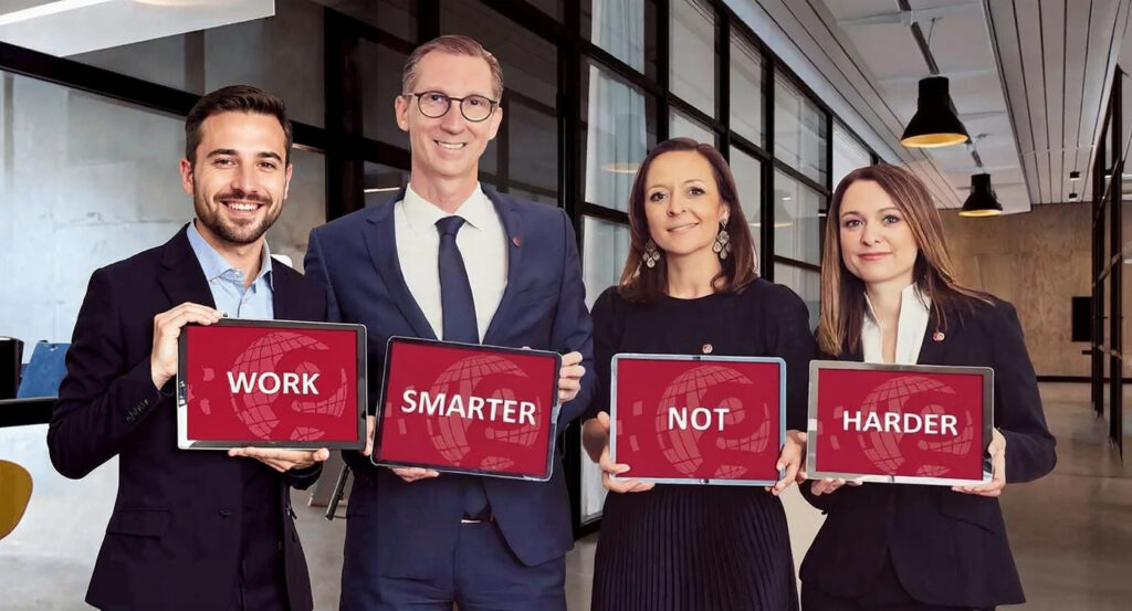 Work smarter not harder